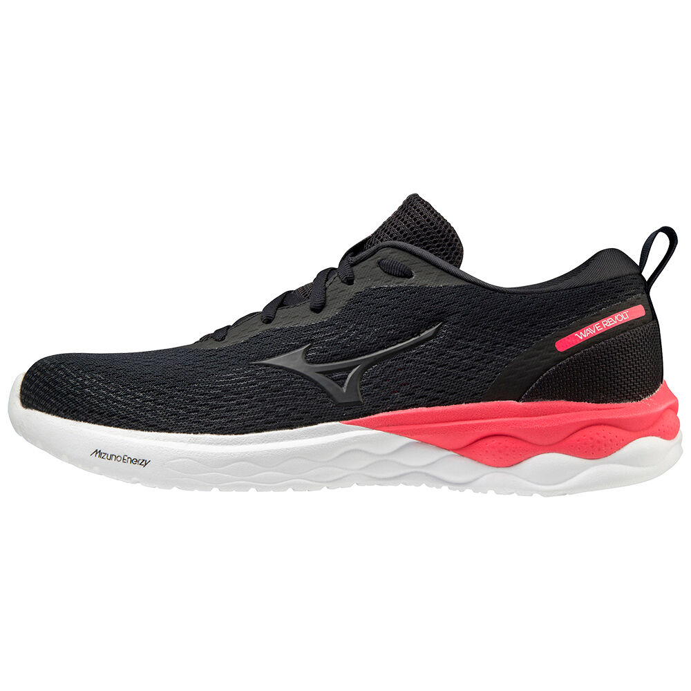 Zapatillas Running Mizuno Wave Revolt Mujer Negras/Rosas Comprar HXSI-19620